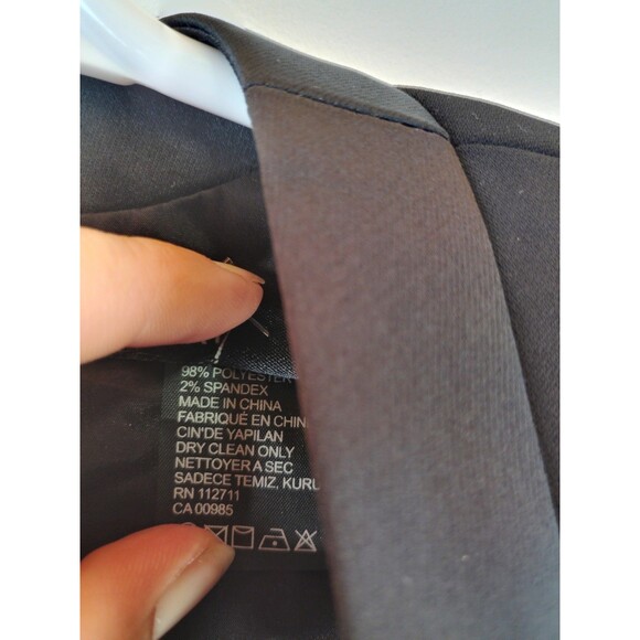 Jay Godfrey Women's Black Mini Tuxedo Dress SZ 0 Winter Whimsy Glam Holiday Chic - Picture 9 of 14